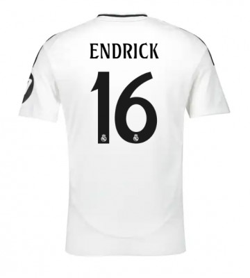 Real Madrid Endrick #16 Primera Equipación 2024-25 Manga Corta